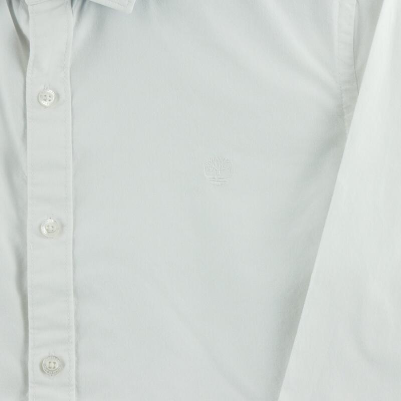 Tricou alb solid clasic pentru bărbați