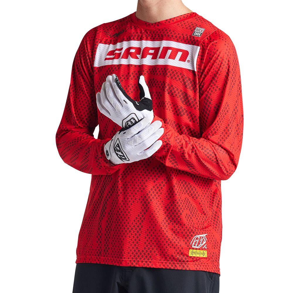 MTB-Trikot SKYLINE AIR SRAM ROOTS mit langen Ärmeln und ultra-belüfteten Einsätz 3/5