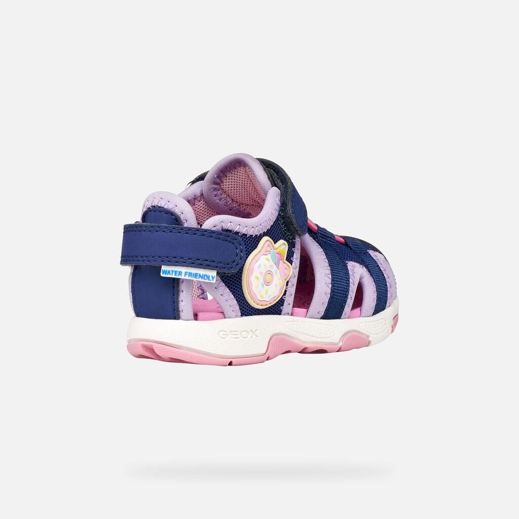 Sandales Bébé Fille SANDAL MULTY BABY GIRL Bleu Marine/Lilas 6/7