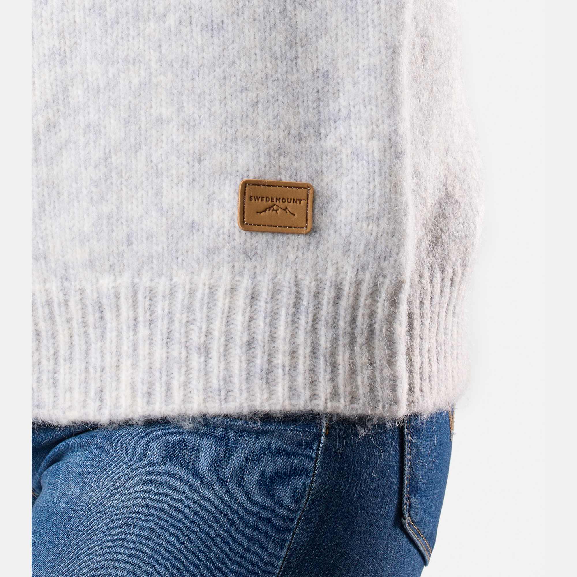 Dames sweaters cardigan Lofoten wol gebreid 7/7