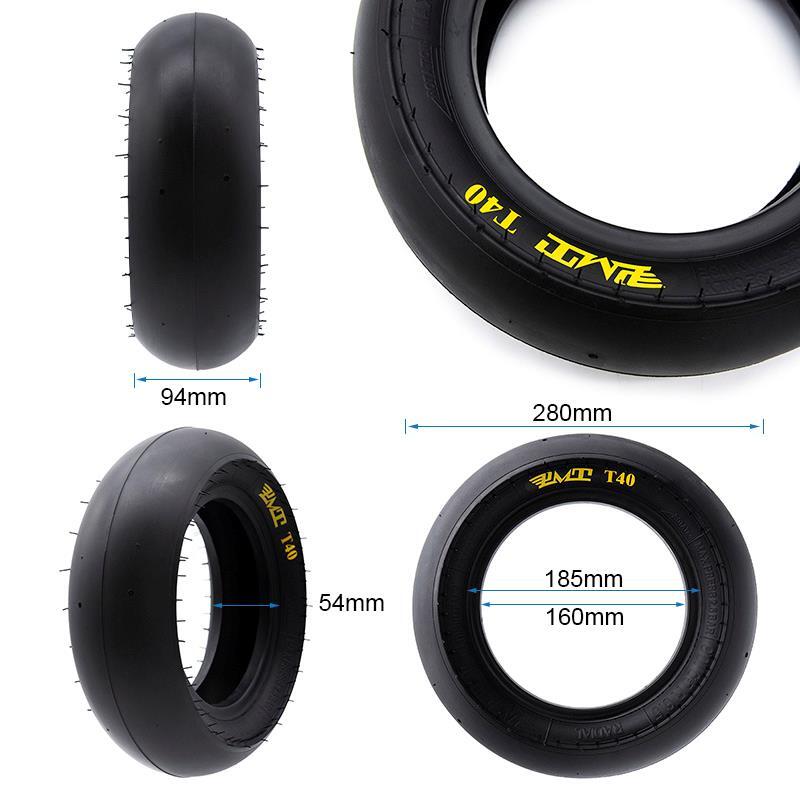 Neumático tubeless radial T40 Slick 90/65R6,5 [PMT] 2/5