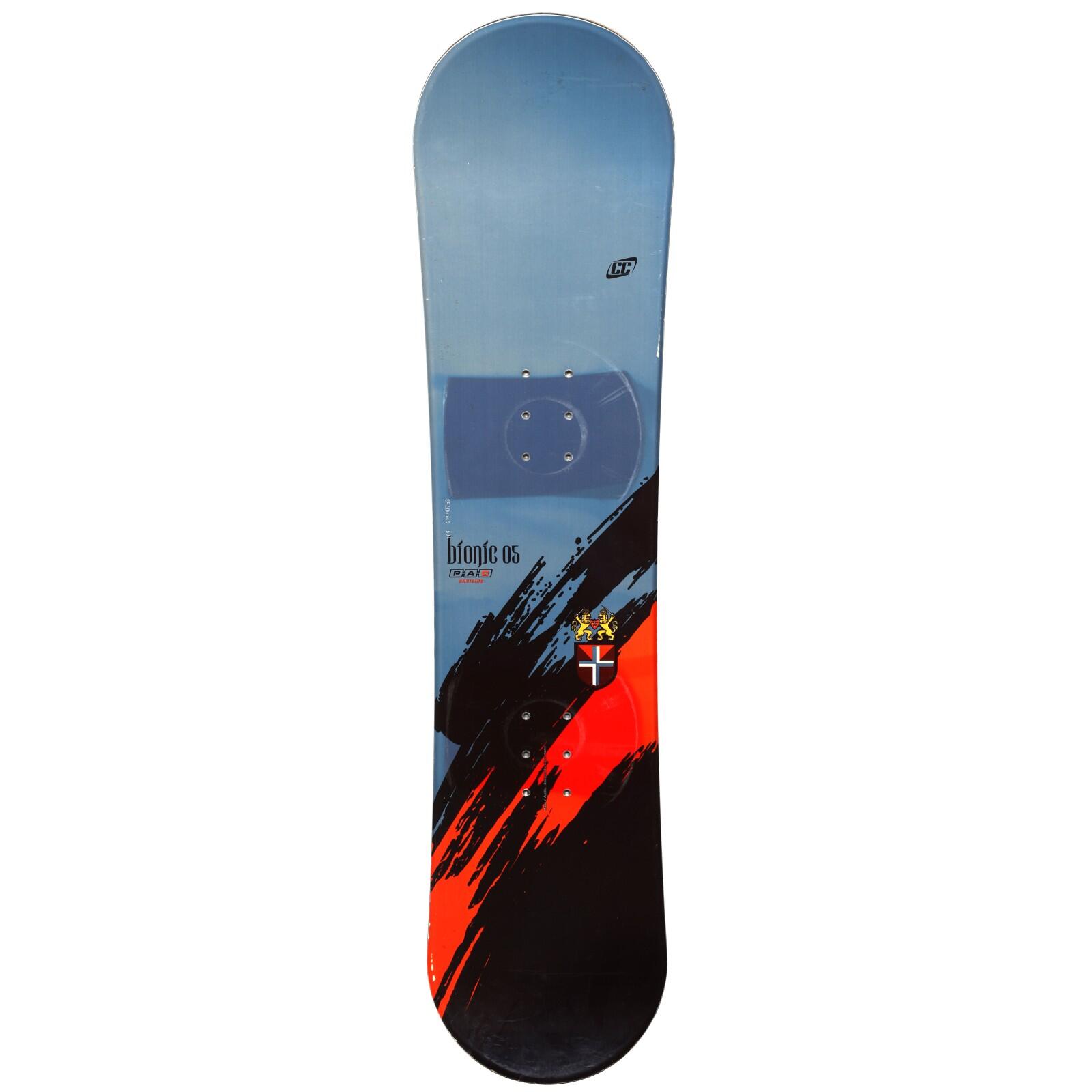 RECONDITIONNE - Snowboard Junior Crazy Creek Bionic + Fixations Coque 2/4
