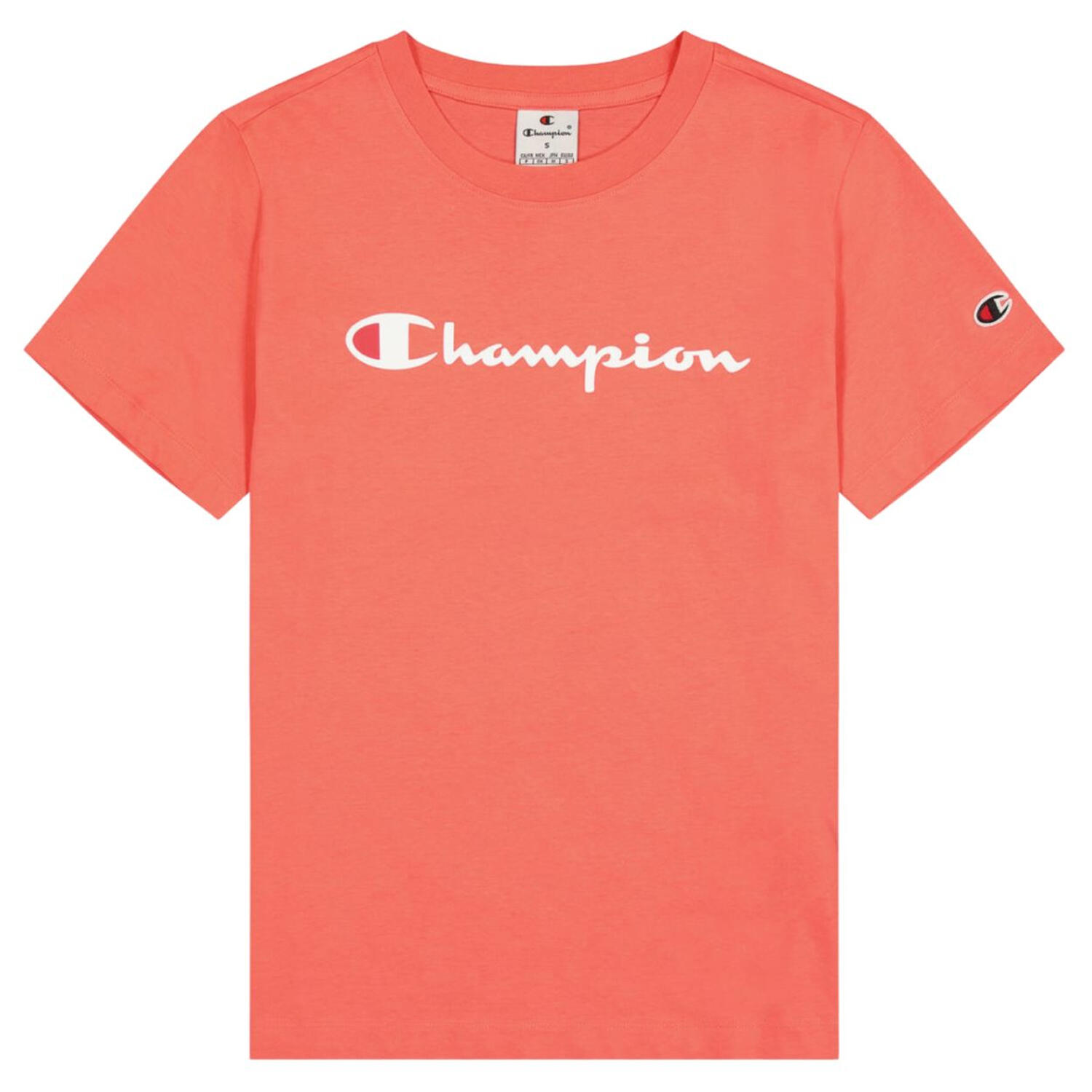 Womens/Ladies Branded Sleeve TShirt (Pink) 2/3