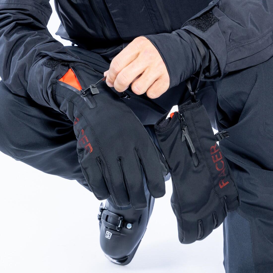 Gants Hiver Tracks 4 Noir/Noir 3/4