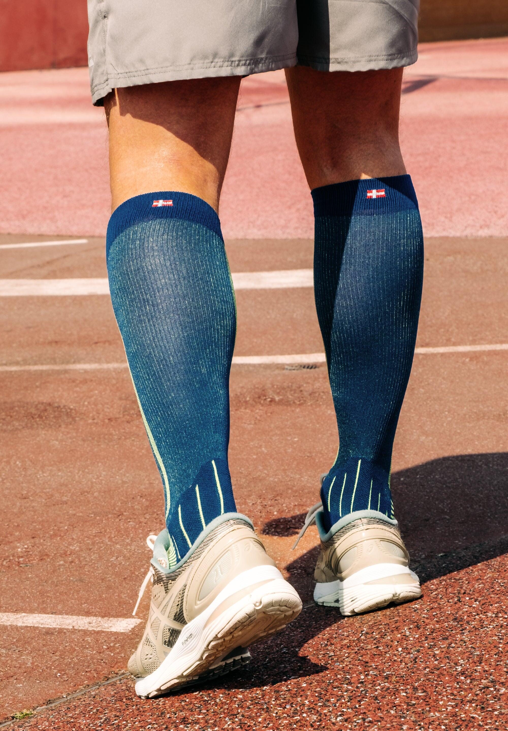 Calze a compressione 1 paio 21–26 mmHg supporto graduato sport 4/5