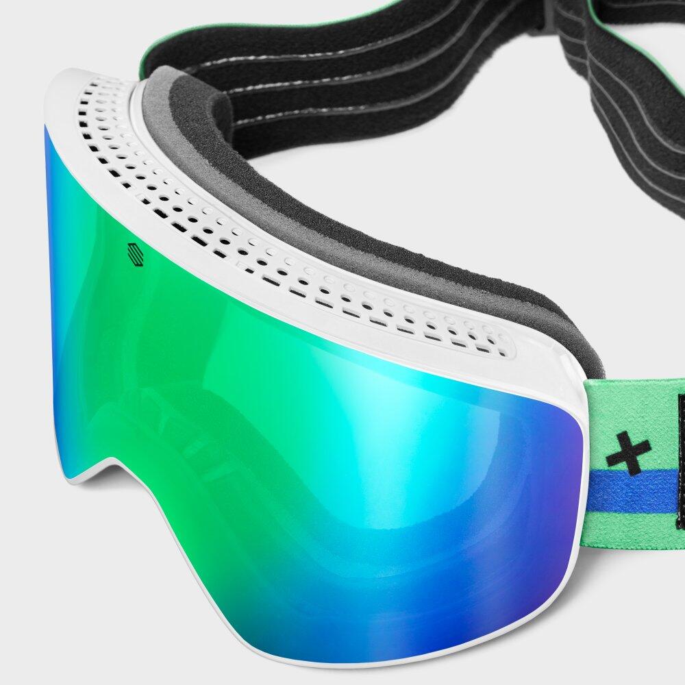 Máscara de ski Desportos de inverno Homem e mulher GX Cypress Azul 5/6