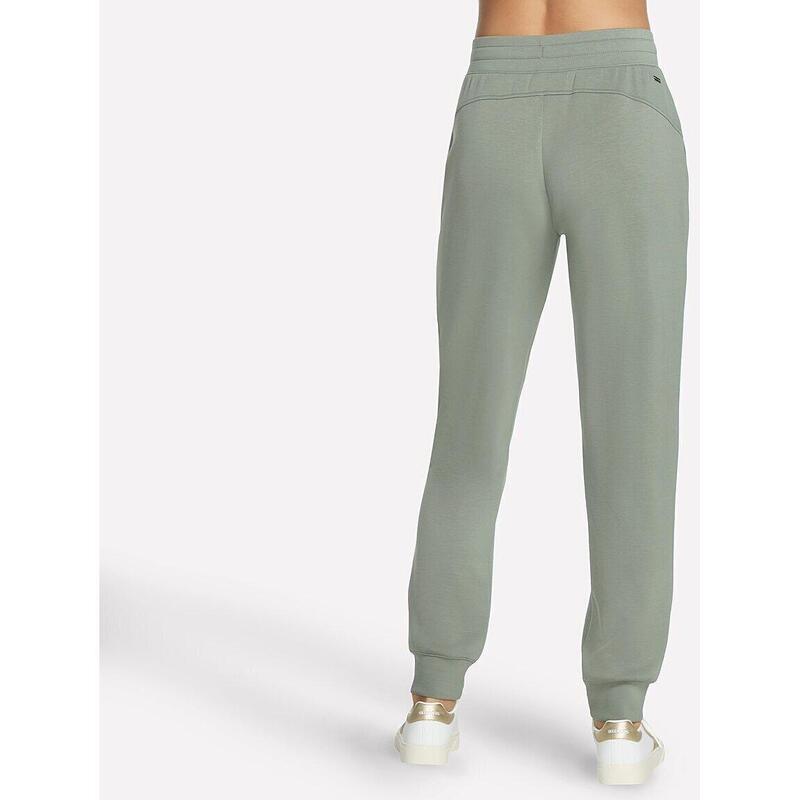 Pantaloni femei Skechers Elevate Jogger, Verde