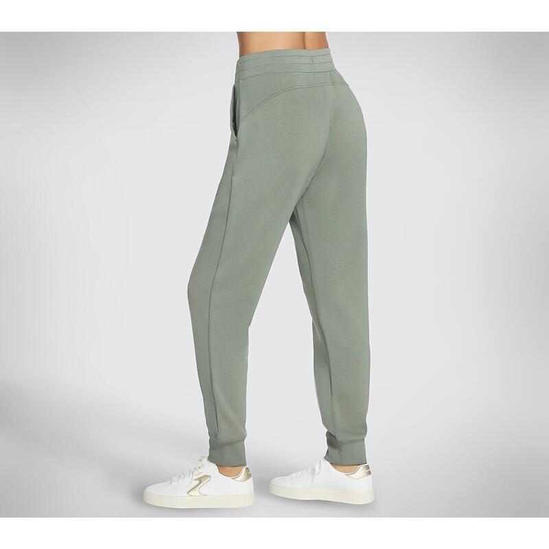 Pantaloni femei Skechers Elevate Jogger, Verde