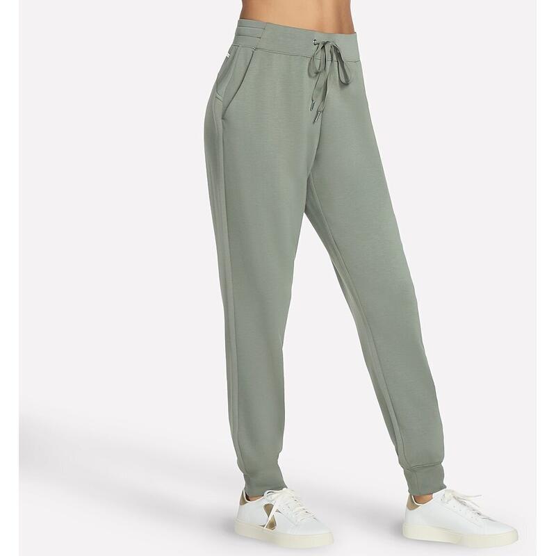 Pantaloni femei Skechers Elevate Jogger, Verde