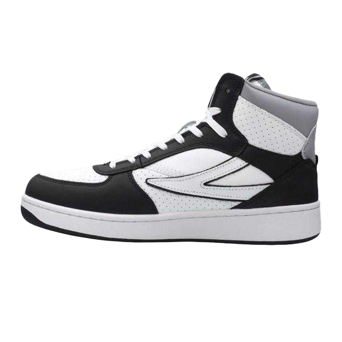 Scarpe Sportive PelleUomo Fila Sevaro Bianco Nero 3/6