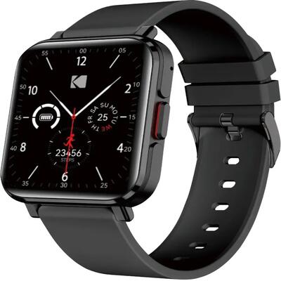 KODAK SW-7210 Smartwatch 51mm Schermo HD Chiamate BT GPS 32+ Sport - Nero