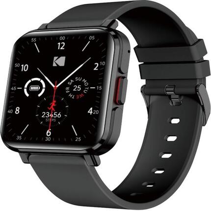 KODAK SW-7204 Smartwatch Noir - Écran 1,28" HD Tactile, Bluetooth, IP68