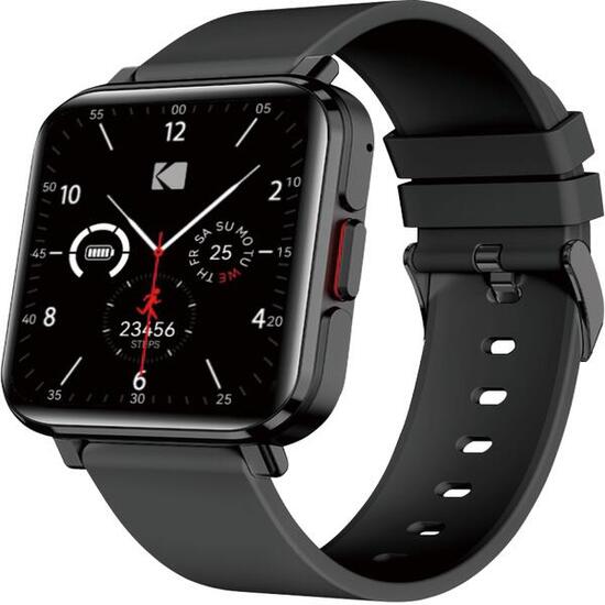 KODAK SW-7204 Smartwatch Noir - Écran 1,28" HD Tactile, Bluetooth, IP68
