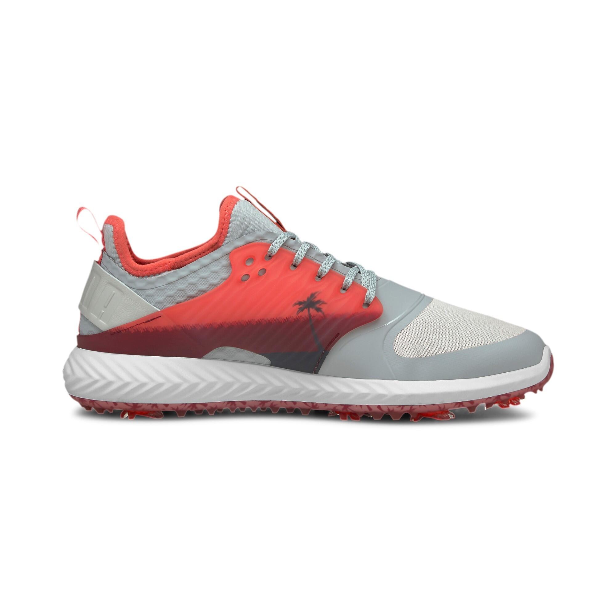 Zapatos Golf Puma Ignite Prradapt Caged Palms Hombre Gris 3/6