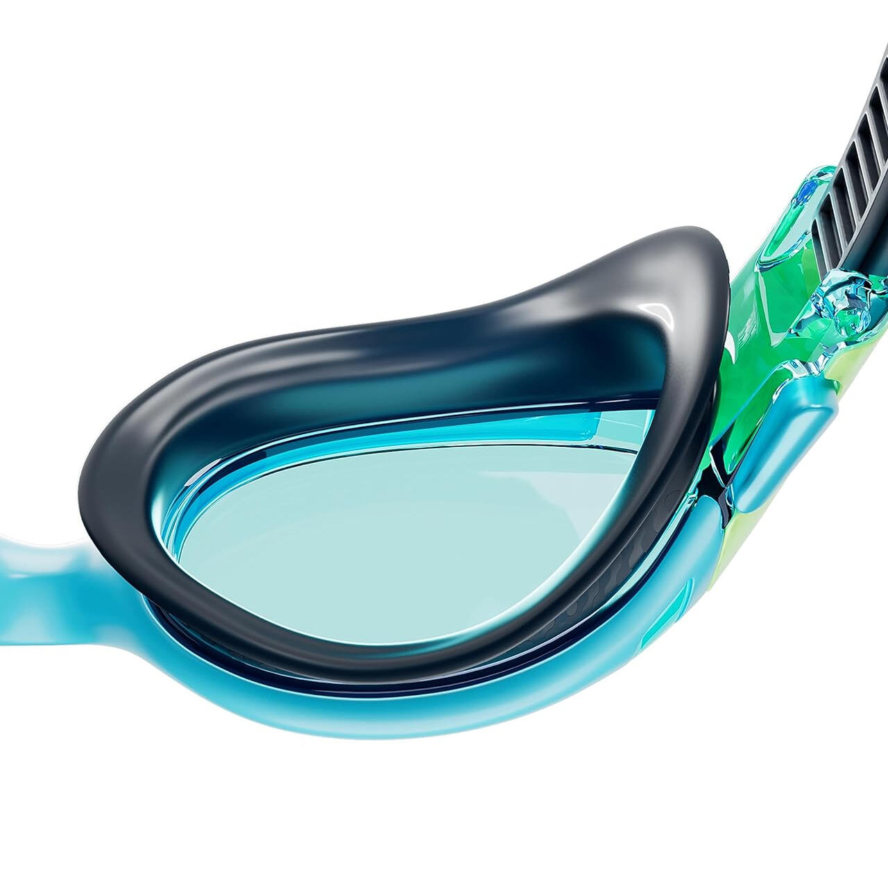 Lunettes De Natation BIOFUSE 2.0 Enfant (Bleu / Vert) 4/4