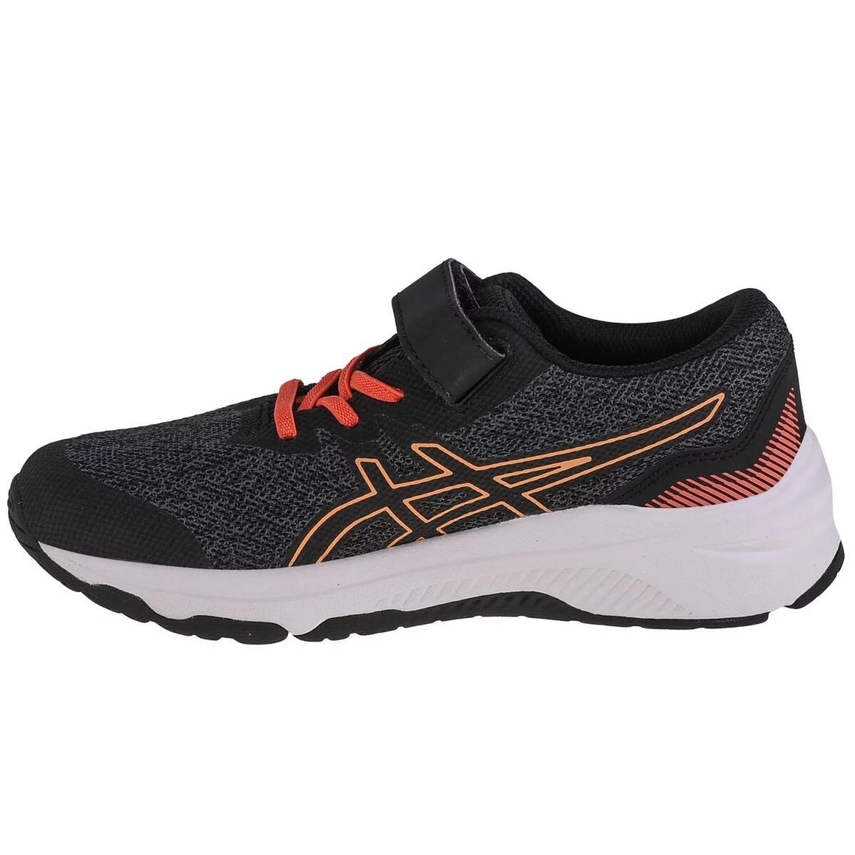 Zapato Corriendo para Niños/Niñas Negro, Naranja 2/4