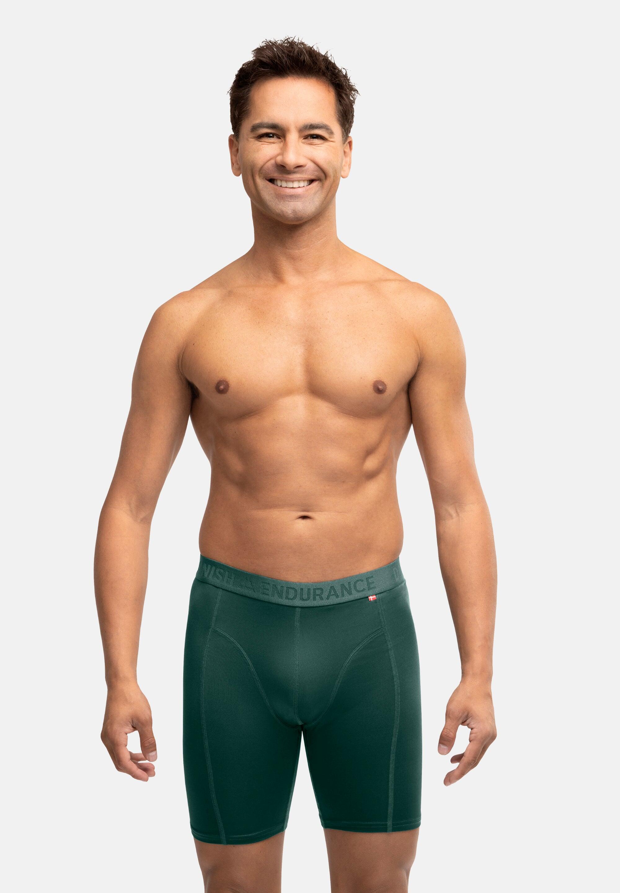Boxers de sport running homme jambe extra longue anti-frottements 3 paires 3/6
