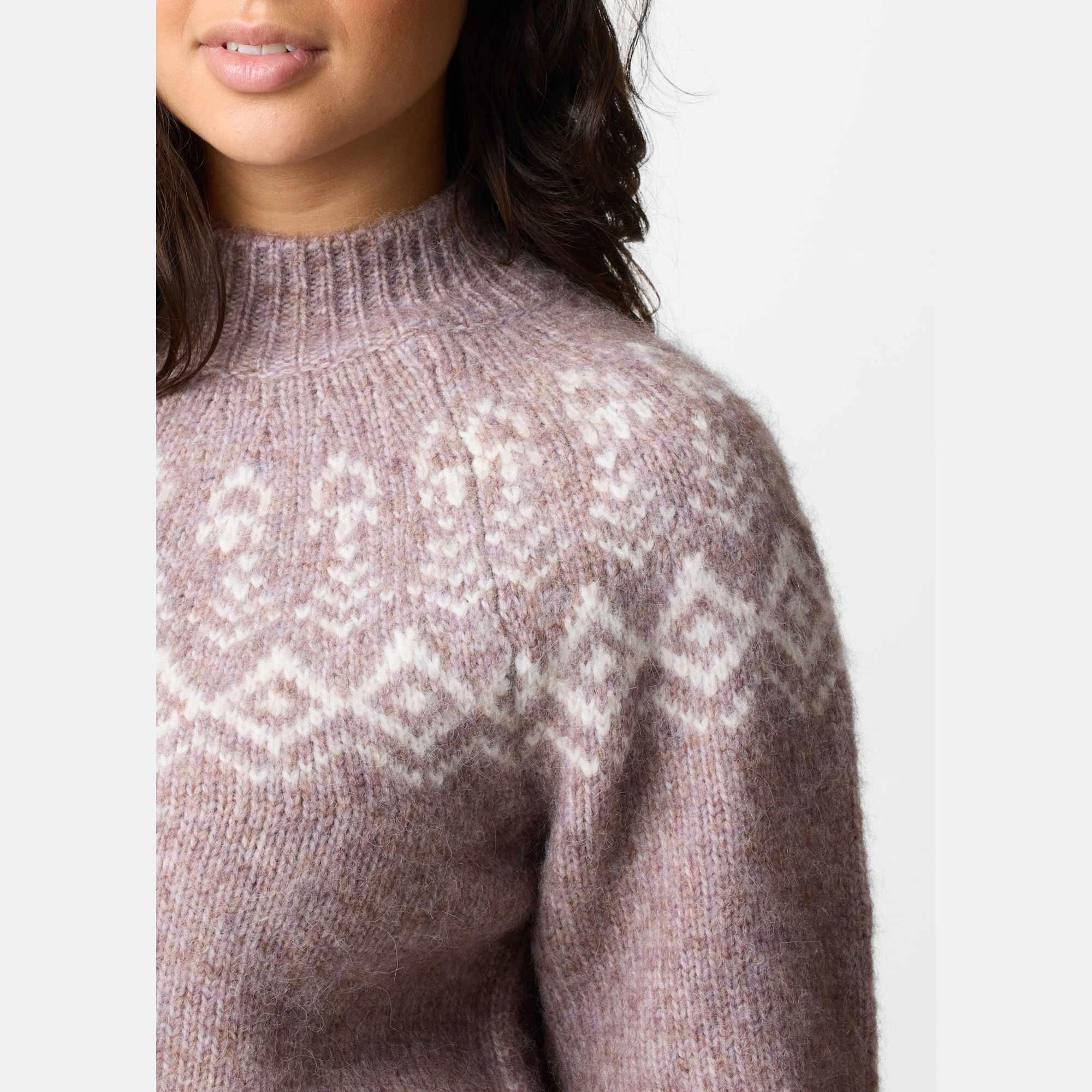 Pull en laine femme Lofoten Wool Knit 5/7