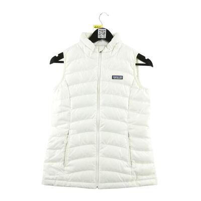 Seconda Mano - Giacca piumino bianca da donna - Stato buono