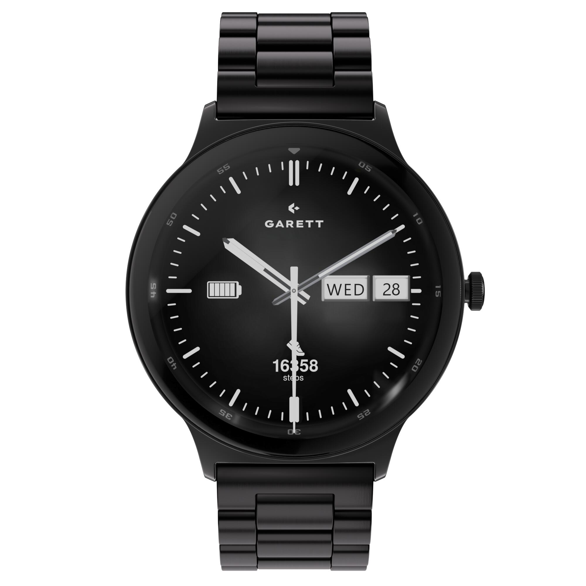 Smartwatch Garett Quantum czarny stalowy 3/7