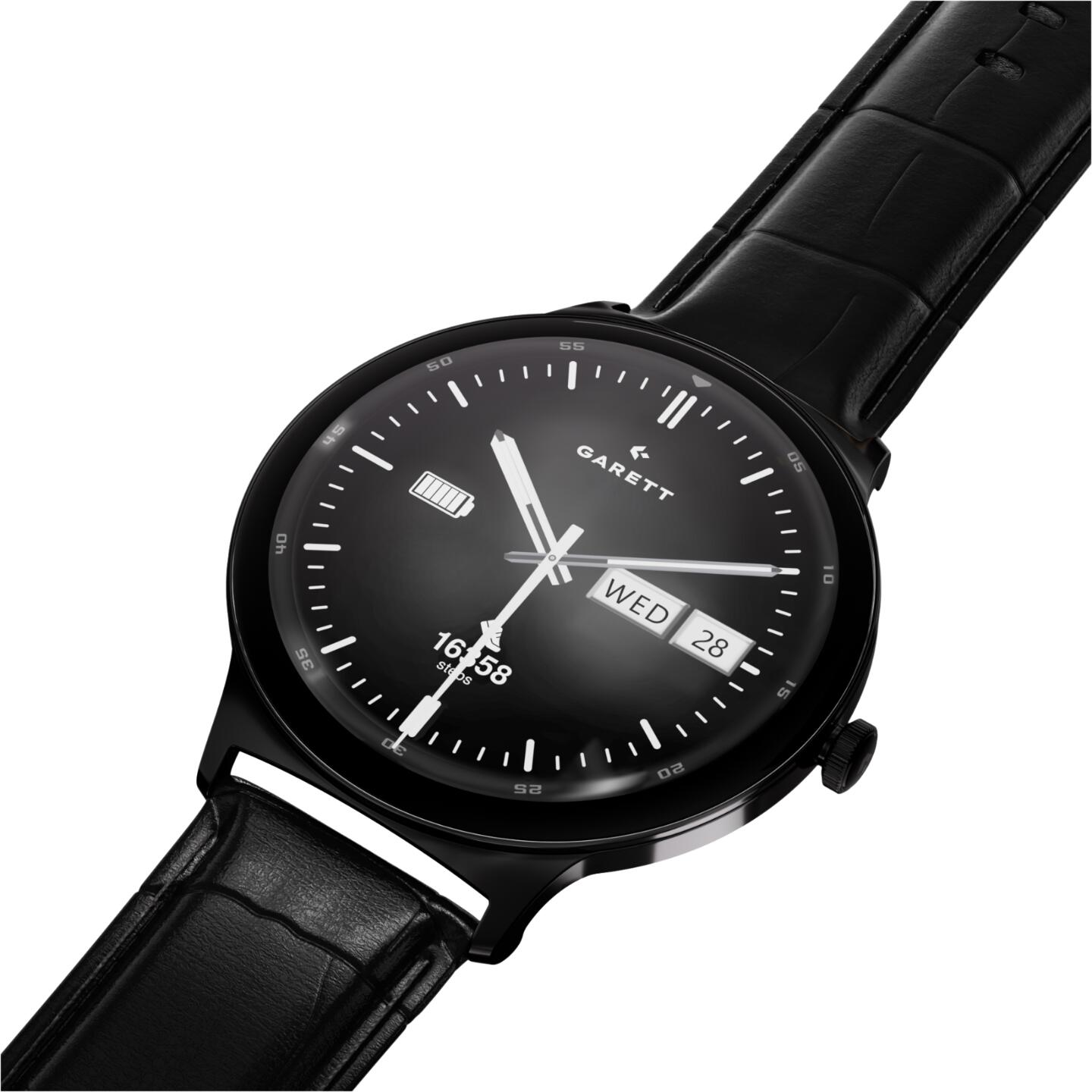 Smartwatch Garett Quantum czarny stalowy 7/7
