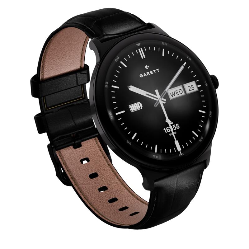 Smartwatch Garett Quantum czarny stalowy 5/7