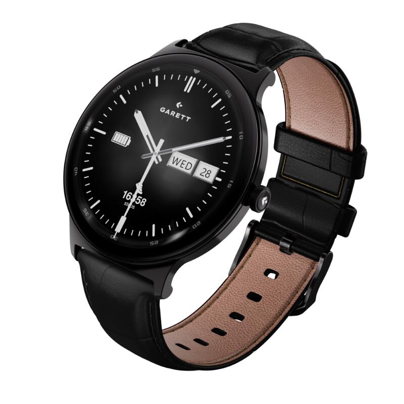 Smartwatch Garett Quantum czarny stalowy 4/7