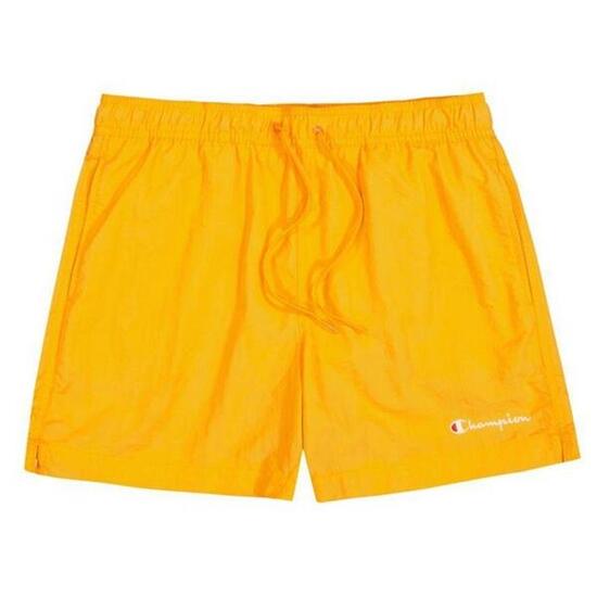 Short De Bain Motif/style Logo Brodé Homme (Orange)
