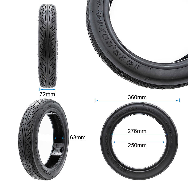 Neumático Tubeless Cityroad 14x2,5-10 / 64-254-10 [Chaoyang] 2/5