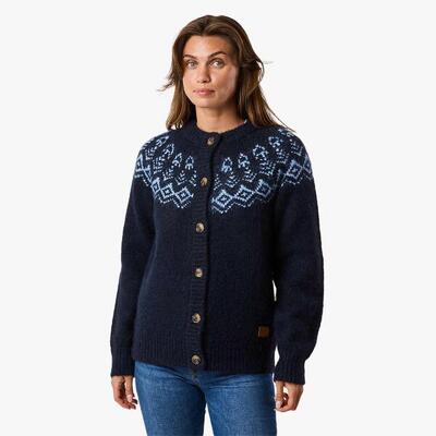 Vest (gebreid) vrouw lofoten normaal