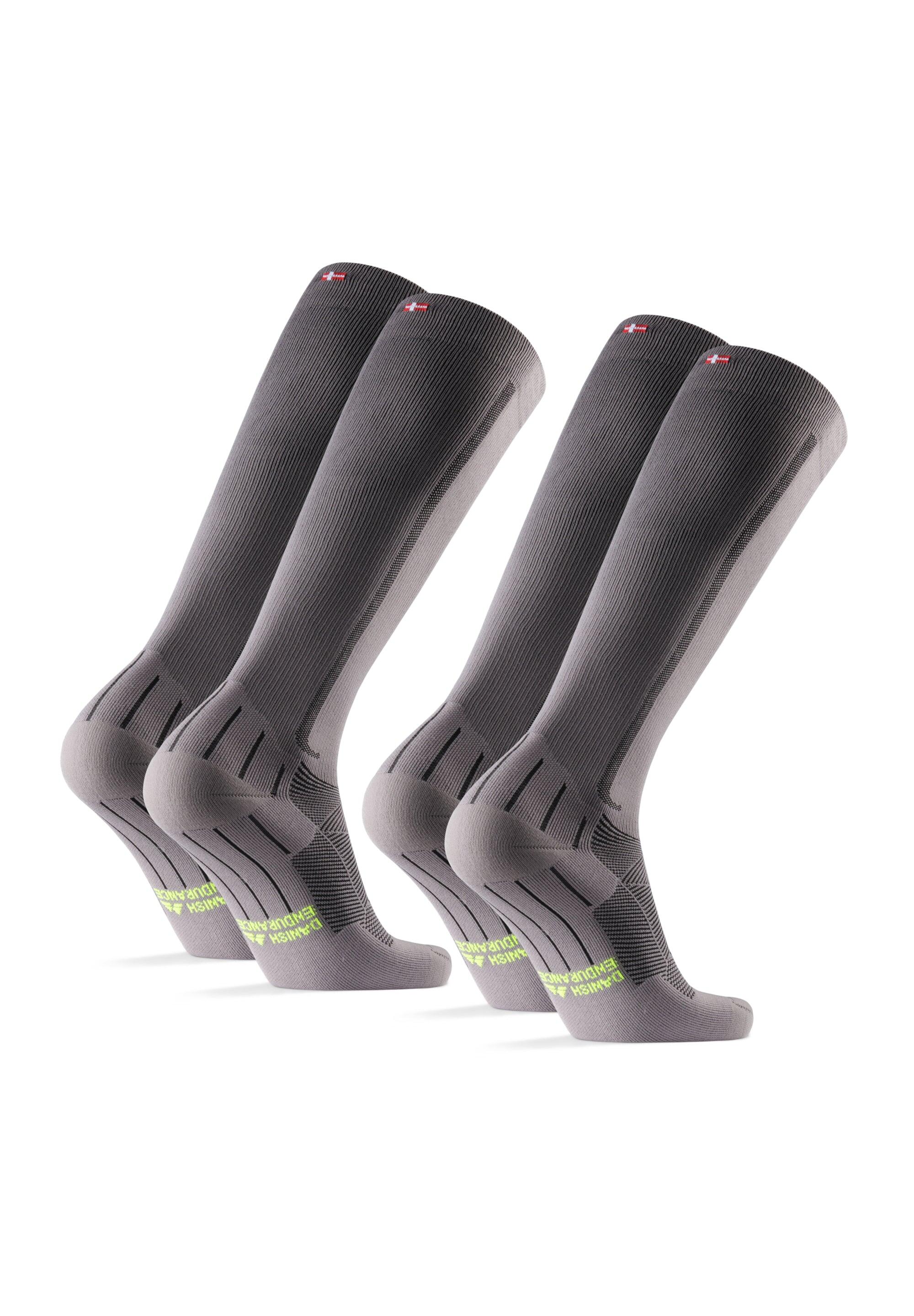 Calcetines de compresión 2 pares 21–26 mmHg soporte graduado running y deporte 3/5