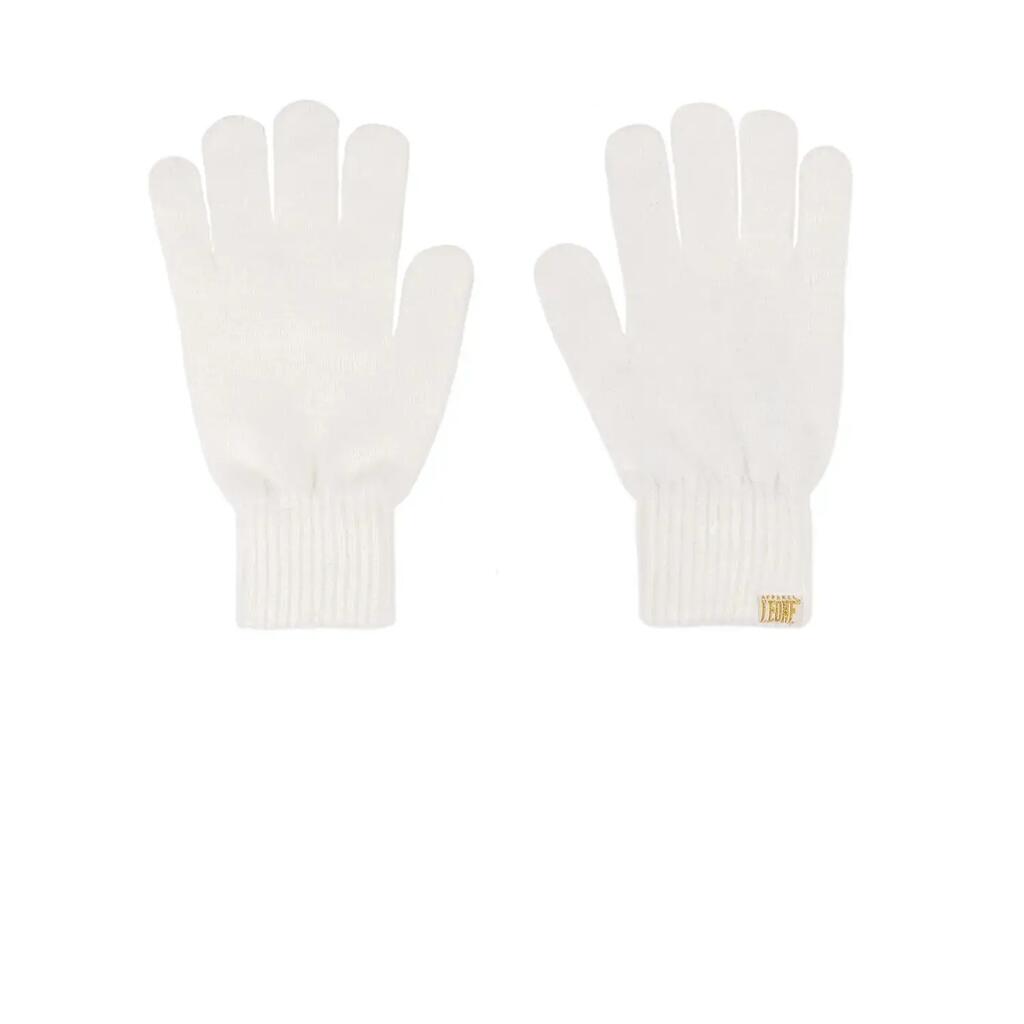 Winter knitted gloves