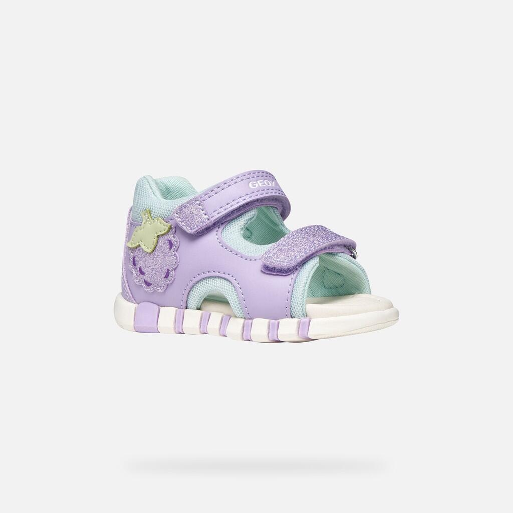 Sandales Bébé Fille SANDAL IUPIDOO BABY GIRL Lilas Clair 4/7