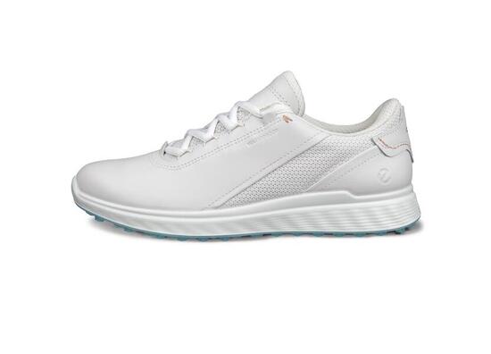 Chaussures de golf Ecco S-Casual pour femmes, blanches