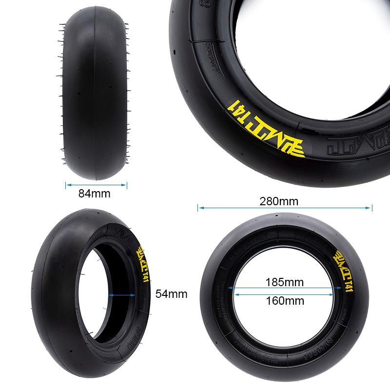Neumático tubeless radial soft T41 Slick 80/50-6,5 [PMT] 2/5