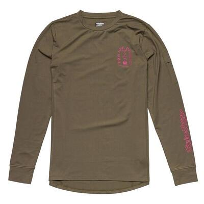 Ruckus ride fangs mtb-shirt met lange mouwen en ventilatie