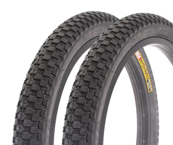 BMX Reifen SET KENDA K-RAD 20 x 2,35 Zoll schwarz