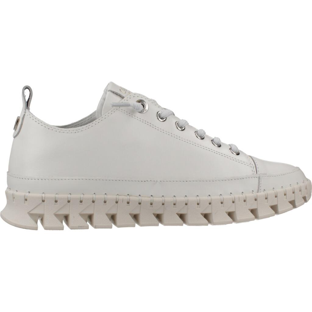 Deportivas Casual Mujer Suela Plana - Modelo 163105 Blanco 4/6