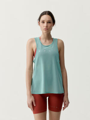Sportshirt dames bora mouwloos sneldrogend
