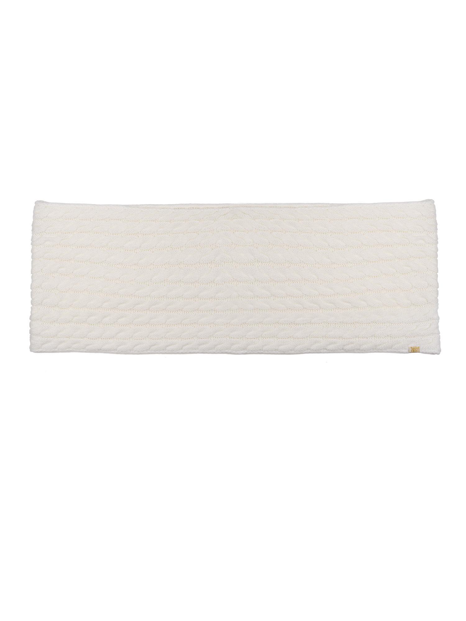 Bufanda de cuello redondo trenzada "relajada" 2/6