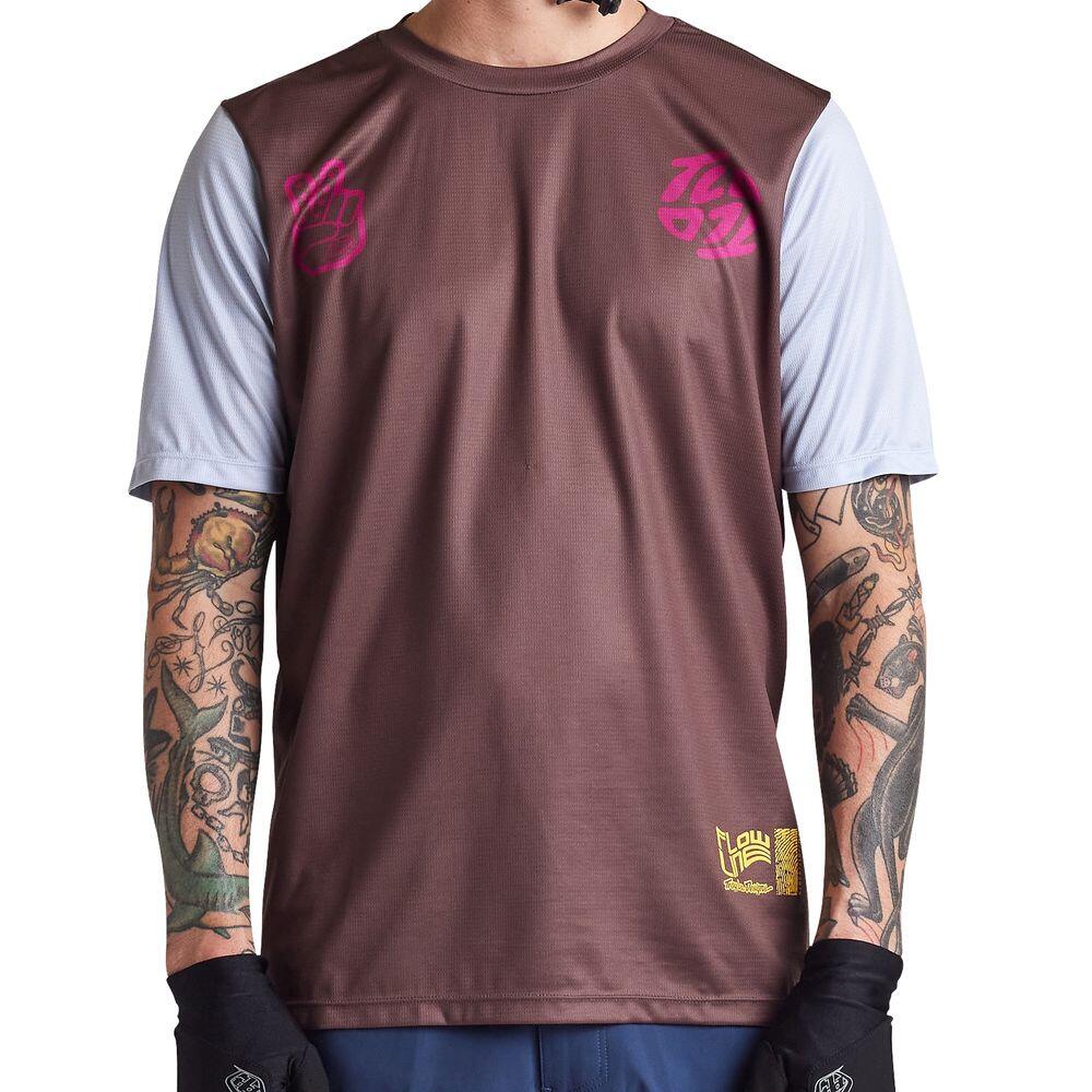 Maglia MTB FLOWLINE FLIPPED a maniche corte casual 3/5