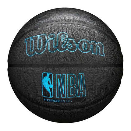 Smederij Plus NBA lederen basketbal (Zwart) 7