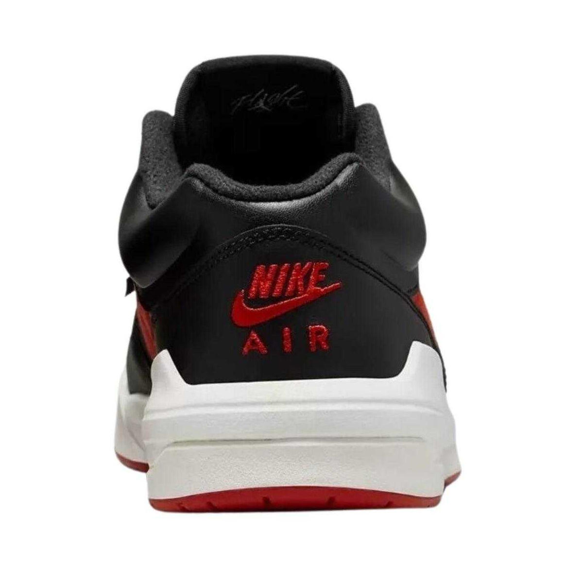 "Jordan Stadium 90" Swoosh Sneaker für , Leder Damen Schwarz/Rot 2/4