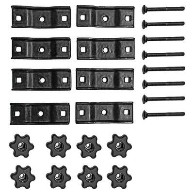 Adattatore per barre portatutto per portasci Menabo Frozen Alu Silver Ice Yelo