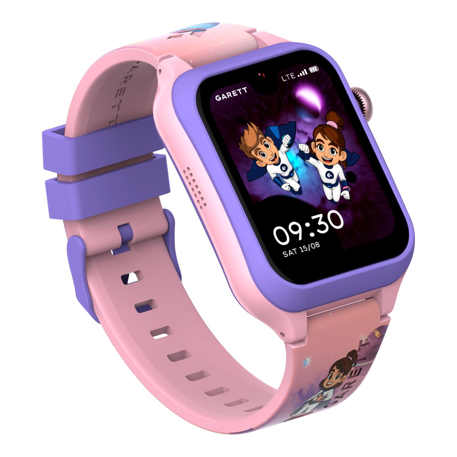 Smartwatch Garett Kids Essa 2 4G różowy 2/7
