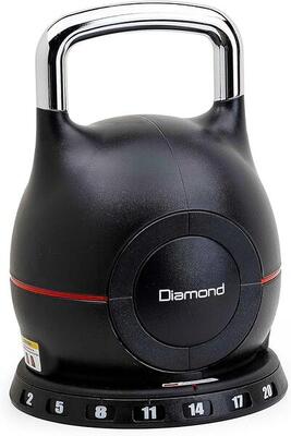 DIAMOND【Kettlebell a Carico Variabile 2-20 Kg】Regolabile in 7 Livelli