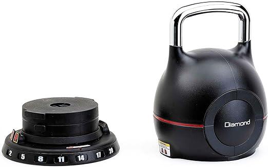 DIAMOND【Kettlebell a Carico Variabile 2-20 Kg】Regolabile in 7 Livelli 2/3
