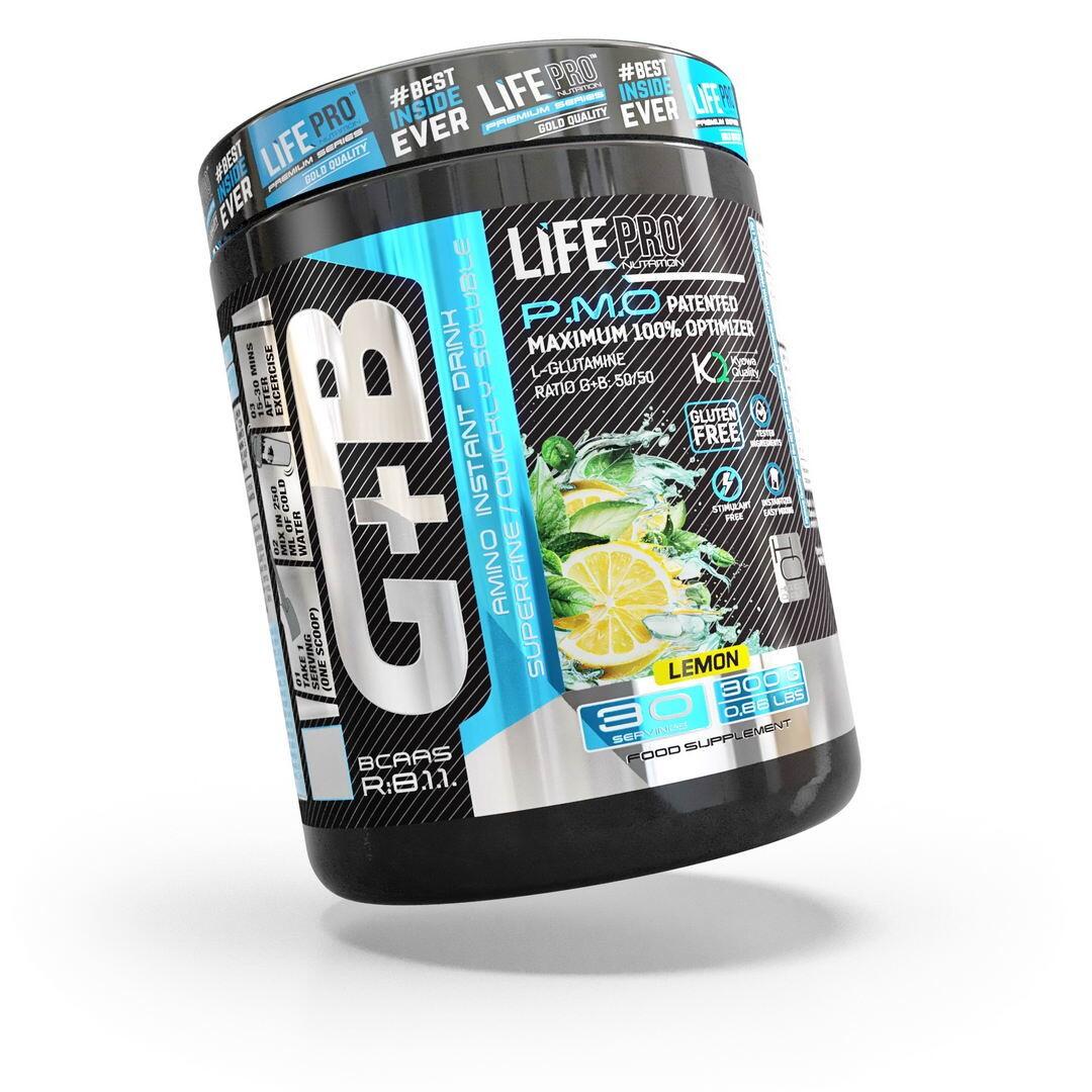BCAA 8:1:1 + Glutammina - 300 g Limone LifePRO 2/6
