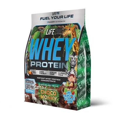 Weiproteïne choco monky - 1kg choco jungle lifepro