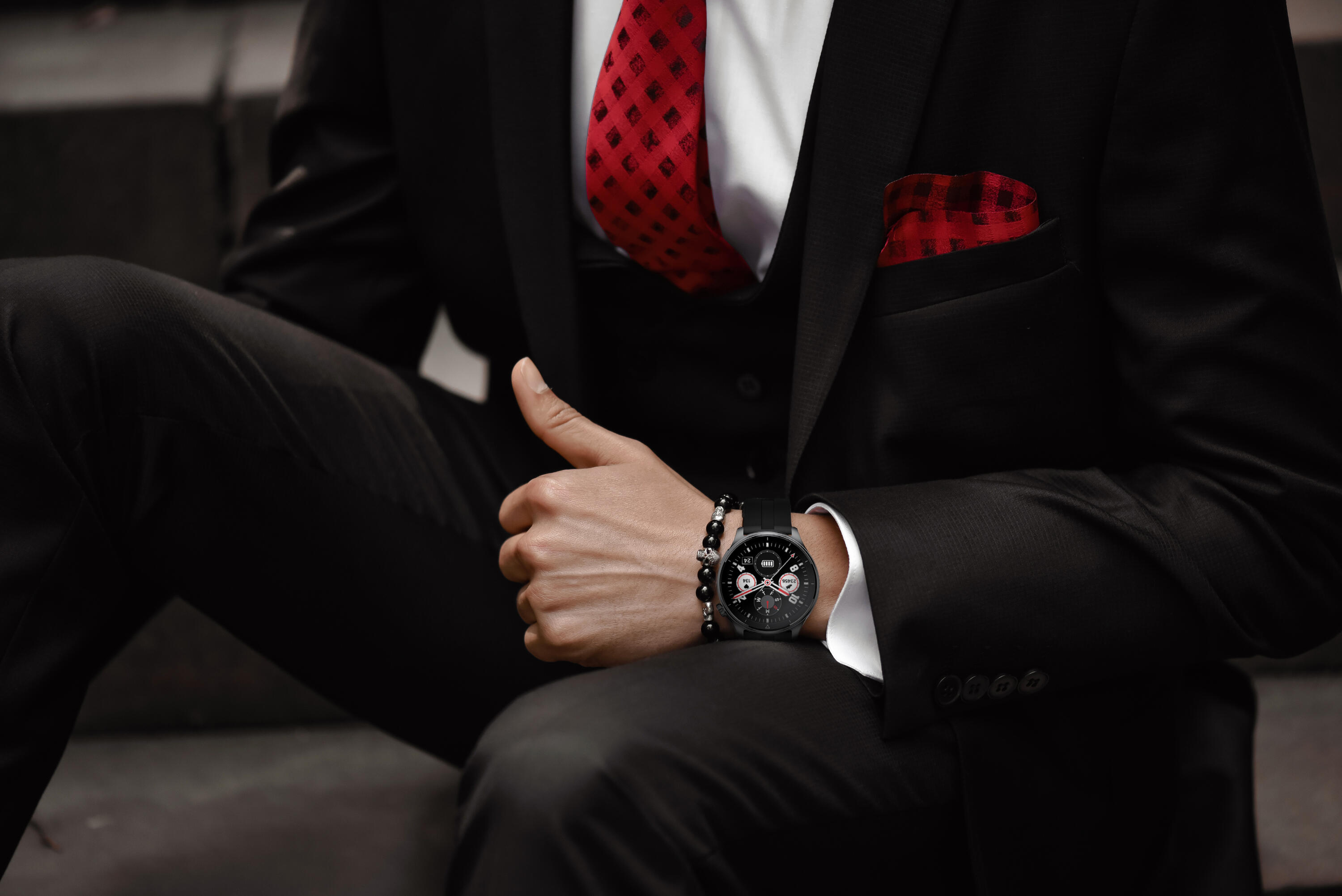 KODAK SW-7202 Smartwatch Noir - Écran 1.45" HD Tactile, Appels Bluetooth, SpO2 3/3